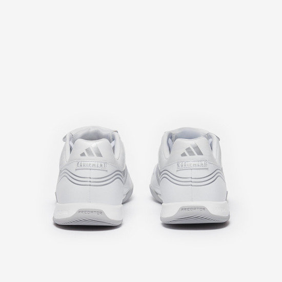 Sepatu Futsal Adidas Predator Precision Street Ftwr White Silver Met Grey Two JQ4224 Sepatu Futsal Adidas Predator Precision Street Ftwr White Silver Met Grey Two JQ4224