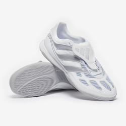 Sepatu Futsal Adidas Predator Precision Street Ftwr White Silver Met Grey Two JQ4224