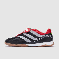 Sepatu Futsal Adidas Predator Precision Street Core Black Silver Met Vivid Red JQ4223