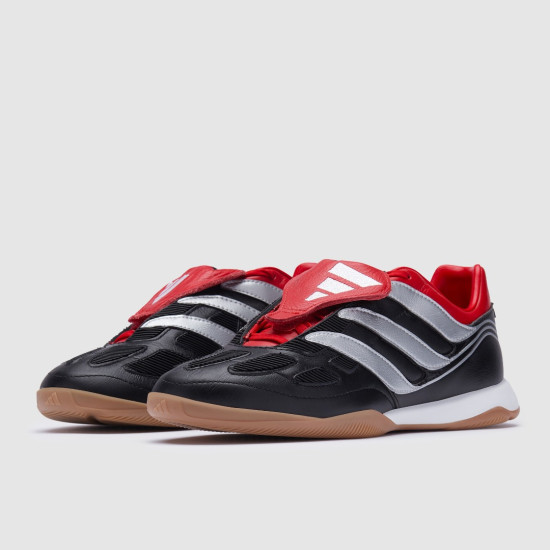 Sepatu Futsal Adidas Predator Precision Street Core Black Silver Met Vivid Red JQ4223 Sepatu Futsal Adidas Predator Precision Street Core Black Silver Met Vivid Red JQ4223
