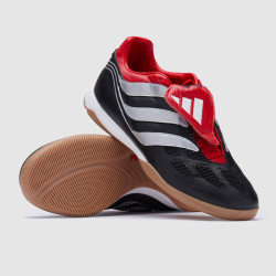 Sepatu Futsal Adidas Predator Precision Street Core Black Silver Met Vivid Red JQ4223
