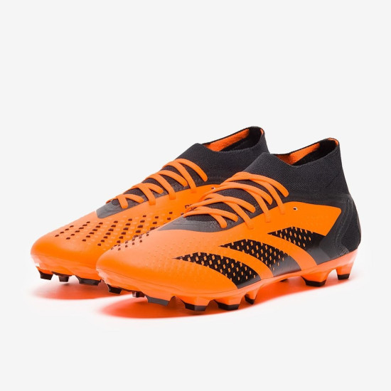 Sepatu Bola Adidas Predator Accuracy.2 MG Team Solar Orange GW4629