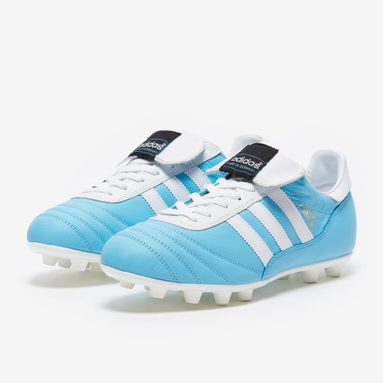 Sepatu Bola Adidas Copa Mundial Argentina FG Light Blue IF9464