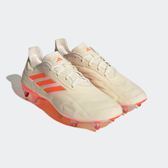 Sepatu Bola Adidas Copa Pure.1 SG Off White Team Solar Orange HQ8884