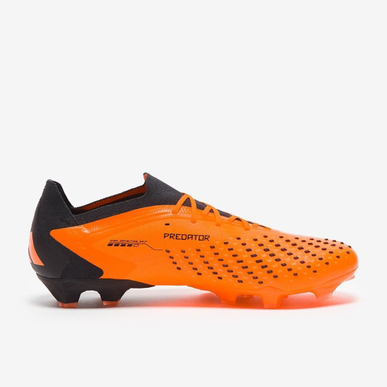 Sepatu Bola Adidas Predator Accuracy.1 Low AG Team Solar Orange GW7071