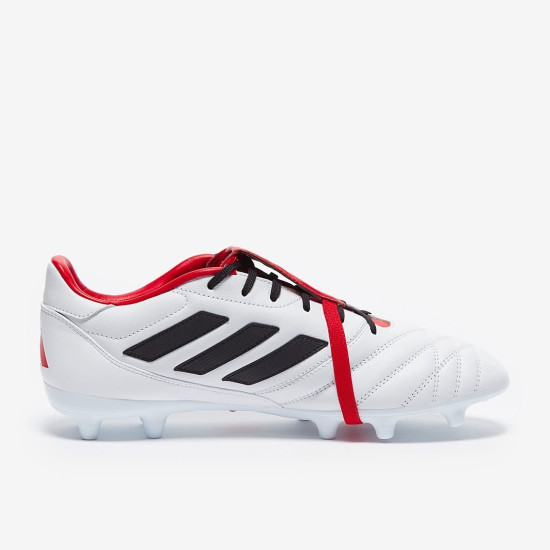 Sepatu Bola Adidas Copa Gloro FG White Core Black Red ID4635