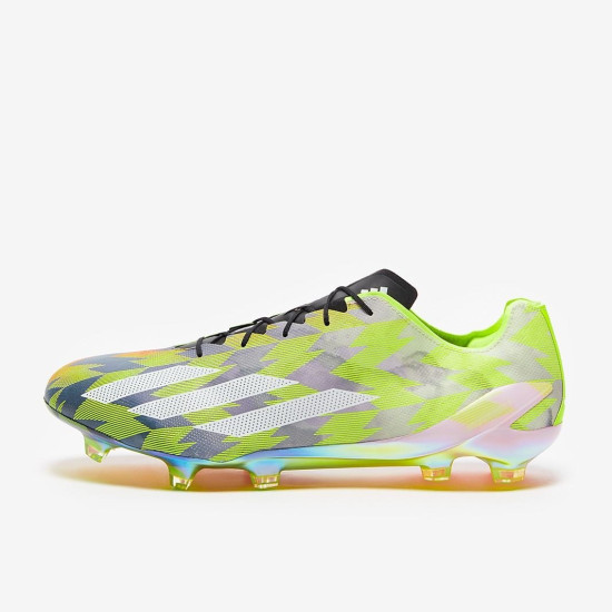 Sepatu Bola Adidas X Crazylight+ FG Lucid Lemon White Solar Red IF3059