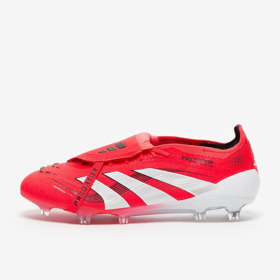 Sepatu Bola Adidas Predator Elite Tongue FG Lucid Red White Black ID8966 Sepatu Bola Adidas Predator Elite Tongue FG Lucid Red White Black ID8966