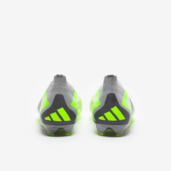 Sepatu Bola Adidas Predator Accuracy.1 MG White Core Black Lucid Lemon IE9488