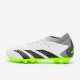 Sepatu Bola Adidas Predator Accuracy.3 MG White Core Black Lucid Lemon IE9484