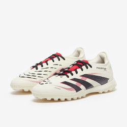 Sepatu Futsal Adidas Predator Pro TF Off White Core Black Pure Ruby JH8897