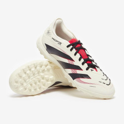 Sepatu Futsal Adidas Predator Pro TF Off White Core Black Pure Ruby JH8897