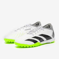 Sepatu Futsal Adidas Predator Accuracy.3 Low TF White Core Black Lucid Lemon GZ0003