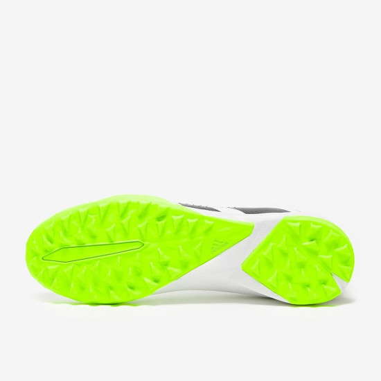 Sepatu Futsal Adidas Predator Accuracy.3 Low TF White Core Black Lucid Lemon GZ0003