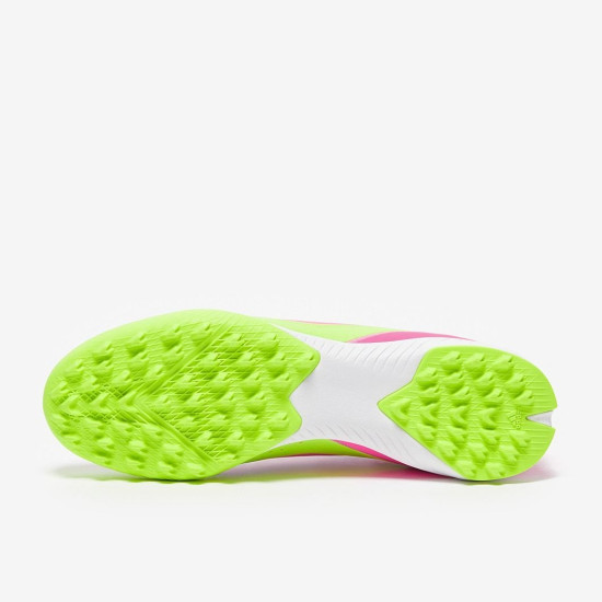 Sepatu Futsal Adidas X Crazyfast HMS.3 TF Lucid Lemon Bright Royal Pink ID2623