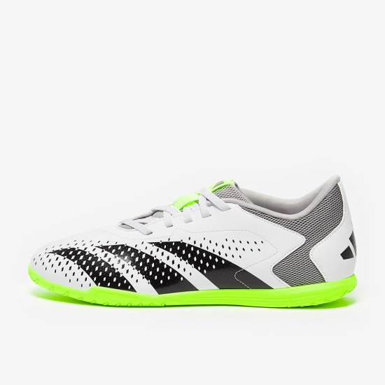 Sepatu Futsal Adidas Predator Accuracy.4 IN Sala White Core Black Lucid Lemon GY9986