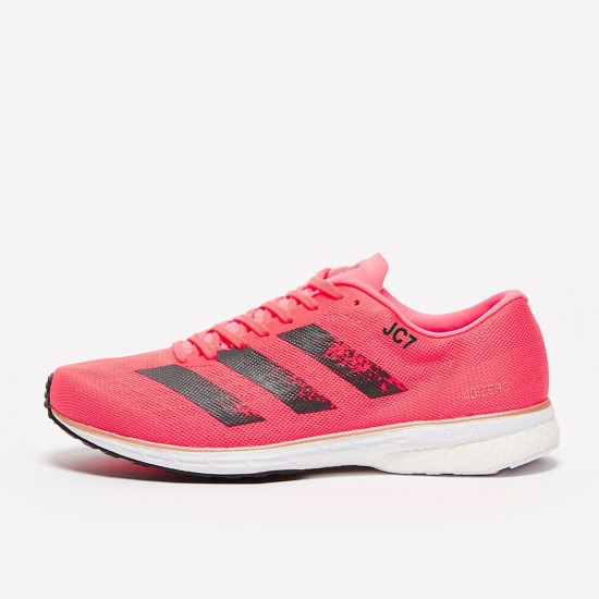 Sepatu Lari Adidas Adizero Adios 5 Signal Pink Core Black Cooper Met EG4667