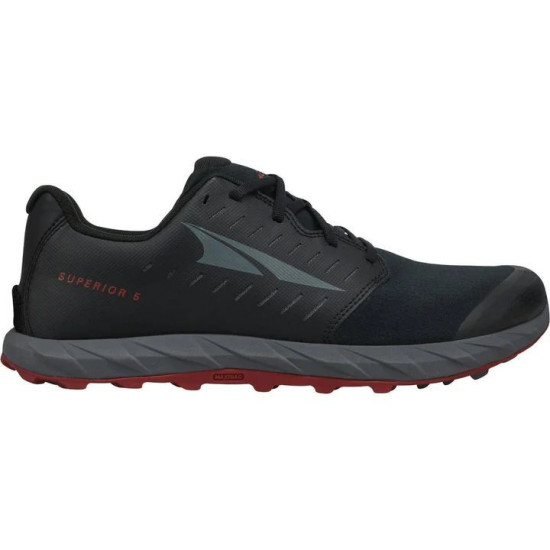 Sepatu Lari Altra Superior 5 Trail Black Red AL0A546Z 0012-13