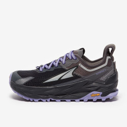 Sepatu Lari Womens Altra Olympus 5 Black Gray AL0A7R74020-100