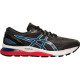 Sepatu Lari Asics Gel Nimbus 21 Black Electric Blue 1011A169 005-6