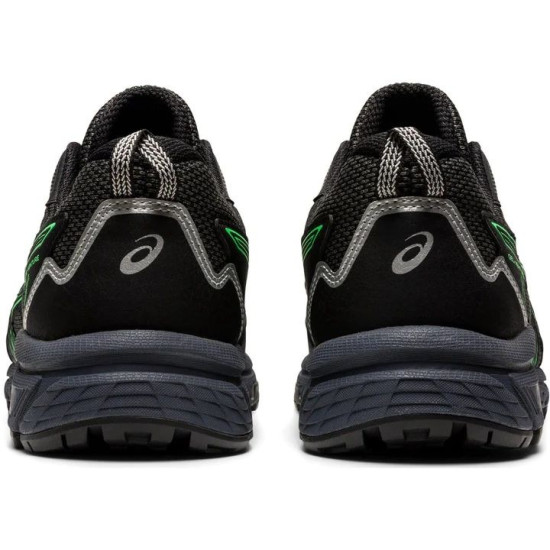 Sepatu Lari Asics Gel Venture 8 Trail Black New Leaf 1011A824 901-7.5 Sepatu Lari Asics Gel Venture 8 Trail Black New Leaf 1011A824 901-7.5