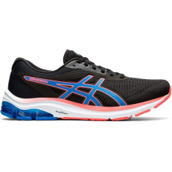 Sepatu Lari Asics Gel Pulse 12 Black Directoire Blue 1011A844 004-7.5