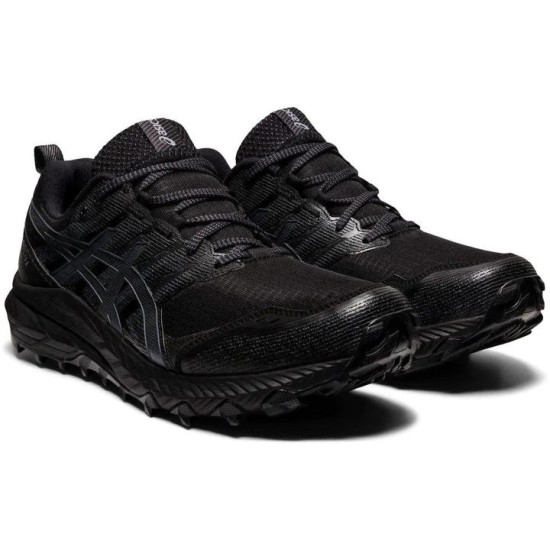 Sepatu Lari Asics Gel Trabuco 9 GTX Trail Black Carrier Grey 1011B027 001-6