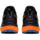 Sepatu Lari Asics Trabuco Max Trail Black Shocking Orange 1011B028 005-7.5