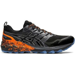 Sepatu Lari Asics Gel Trabuco Terra Trail Black Pure Silver 1011B029 009-7