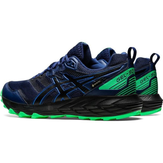 Sepatu Lari Asics Gel Sonoma 6 GTX Trail Deep Ocean Black 1011B048 400-8.5