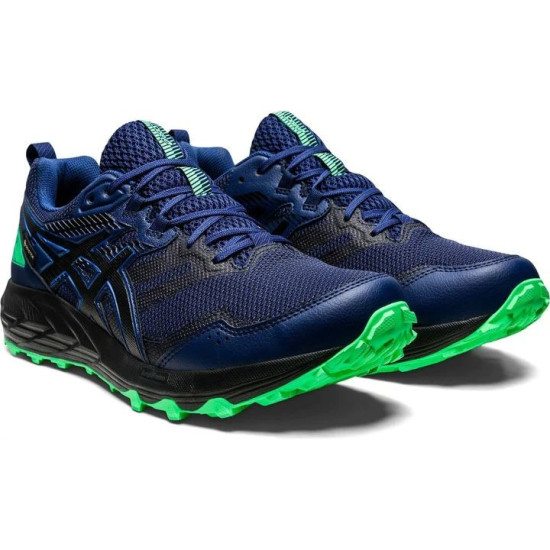 Sepatu Lari Asics Gel Sonoma 6 GTX Trail Deep Ocean Black 1011B048 400-8.5