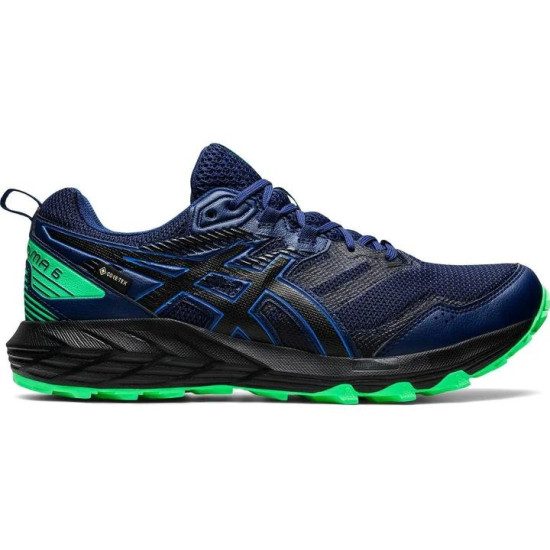 Sepatu Lari Asics Gel Sonoma 6 GTX Trail Deep Ocean Black 1011B048 400-8.5