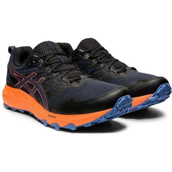 Sepatu Lari Asics Gel Sonoma 6 Trail Black Indigo Fog 1011B050 006-7