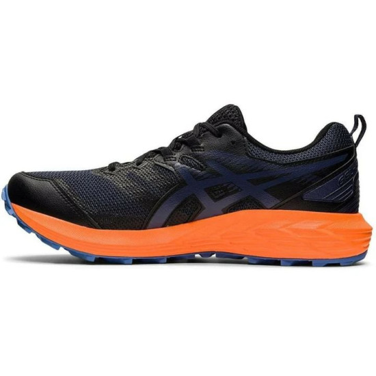 Sepatu Lari Asics Gel Sonoma 6 Trail Black Indigo Fog 1011B050 006-7