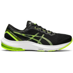 Sepatu Lari Asics Gel Pulse 13 Black Hazard Green 1011B175 004-9.5