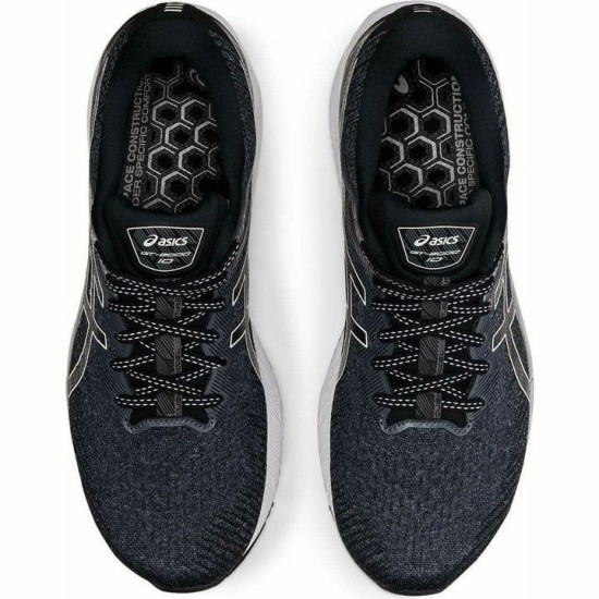 Sepatu Lari Asics GT 2000 10 WIDE FIT Black White 1011B186 002-7 Sepatu Lari Asics GT 2000 10 WIDE FIT Black White 1011B186 002-7