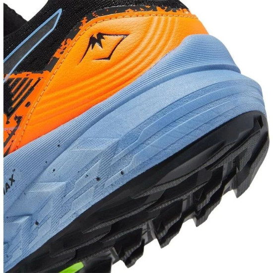 Sepatu Lari Asics Gel Trabuco 10 GTX Trail Black Blue Harmony 1011B328 002-7