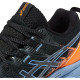 Sepatu Lari Asics Gel Trabuco 10 GTX Trail Black Blue Harmony 1011B328 002-7