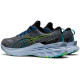 Sepatu Lari Asics NovaBlast 2 LE Black Hazard Green 1011B331 001-11.5