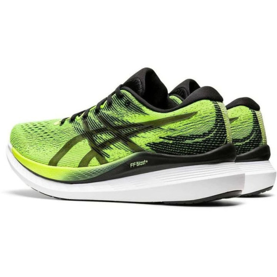 Sepatu Lari Asics GlideRide 3 Hazard Green Black 1011B336 300-11.5