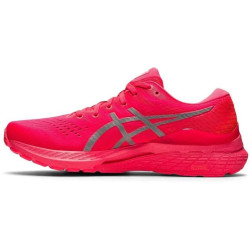 Sepatu Lari Asics Gel Kayano 28 Lite Show Diva Pink Sunrise Red 1011B341 700-8.5