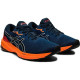 Sepatu Lari Asics GT 1000 11 French Blue Shocking Orange 1011B354 401-11.5