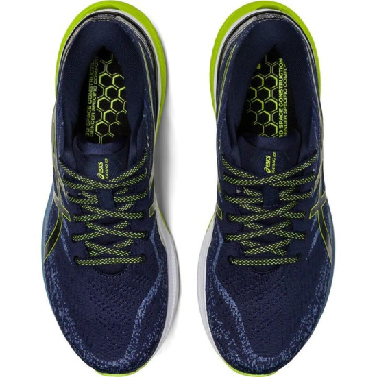 Sepatu Lari Asics Gel Kayano 29 Midnight Lime Zest 1011B440 404-6 Sepatu Lari Asics Gel Kayano 29 Midnight Lime Zest 1011B440 404-6