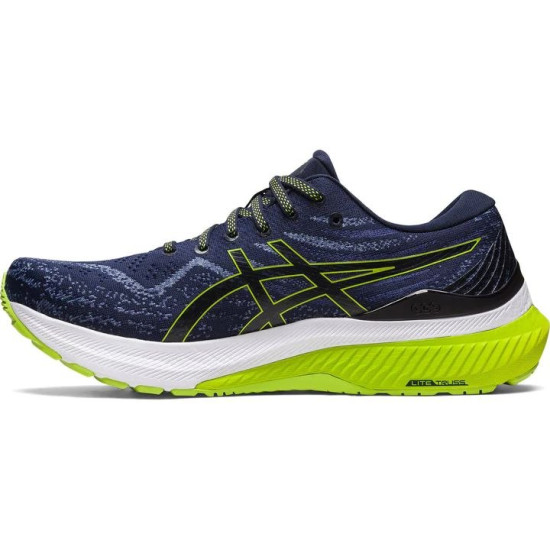 Sepatu Lari Asics Gel Kayano 29 Midnight Lime Zest 1011B440 404-6 Sepatu Lari Asics Gel Kayano 29 Midnight Lime Zest 1011B440 404-6