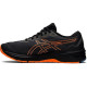 Sepatu Lari Asics GT 1000 11 GTX Black Shocking Orange 1011B447 001-7