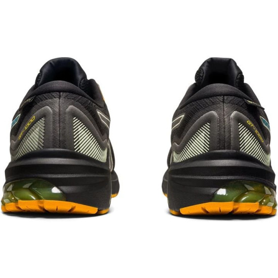 Sepatu Lari Asics GT 1000 11 GTX Black Ink Teal 1011B447 003-7