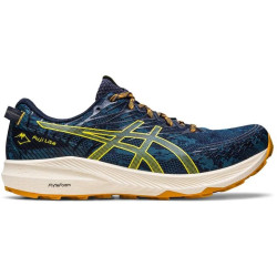 Sepatu Lari Asics Fuji Lite 3 Trail Ink Teal Golden Yellow 1011B467 401-7