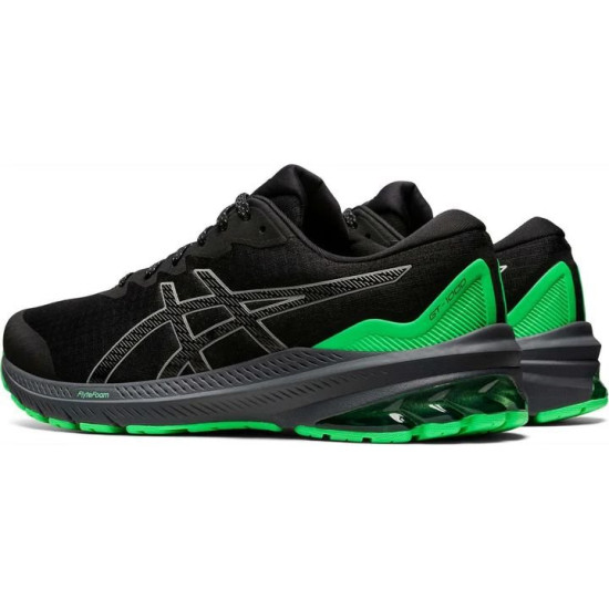 Sepatu Lari Asics GT 1000 11 Lite Show Black New Leaf 1011B480 001-7