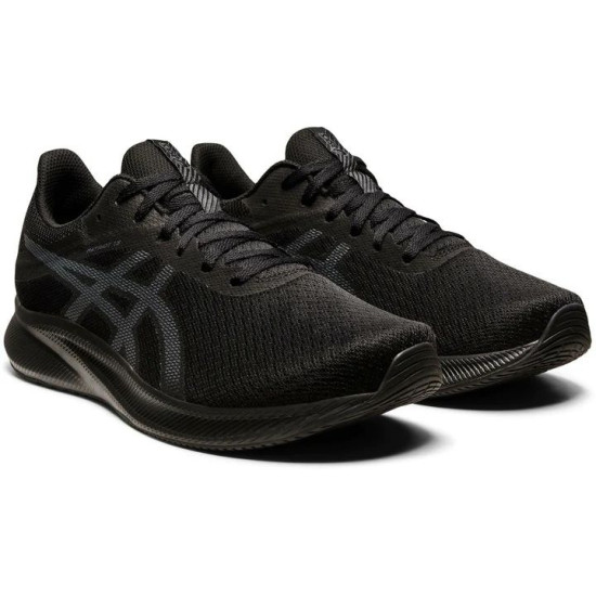 Sepatu Lari Asics Patriot 13 Black Carrier Grey 1011B485 002-7