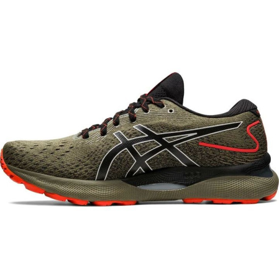 Sepatu Lari Asics Gel Nimbus 24 TR Nature Bathing Olive 1011B571 300-9.5